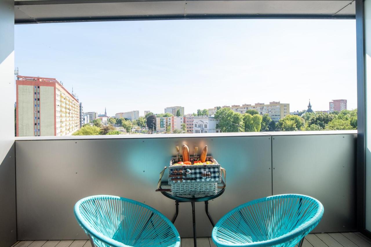 Hanza Tower Luxury Štetín Exteriér fotografie
