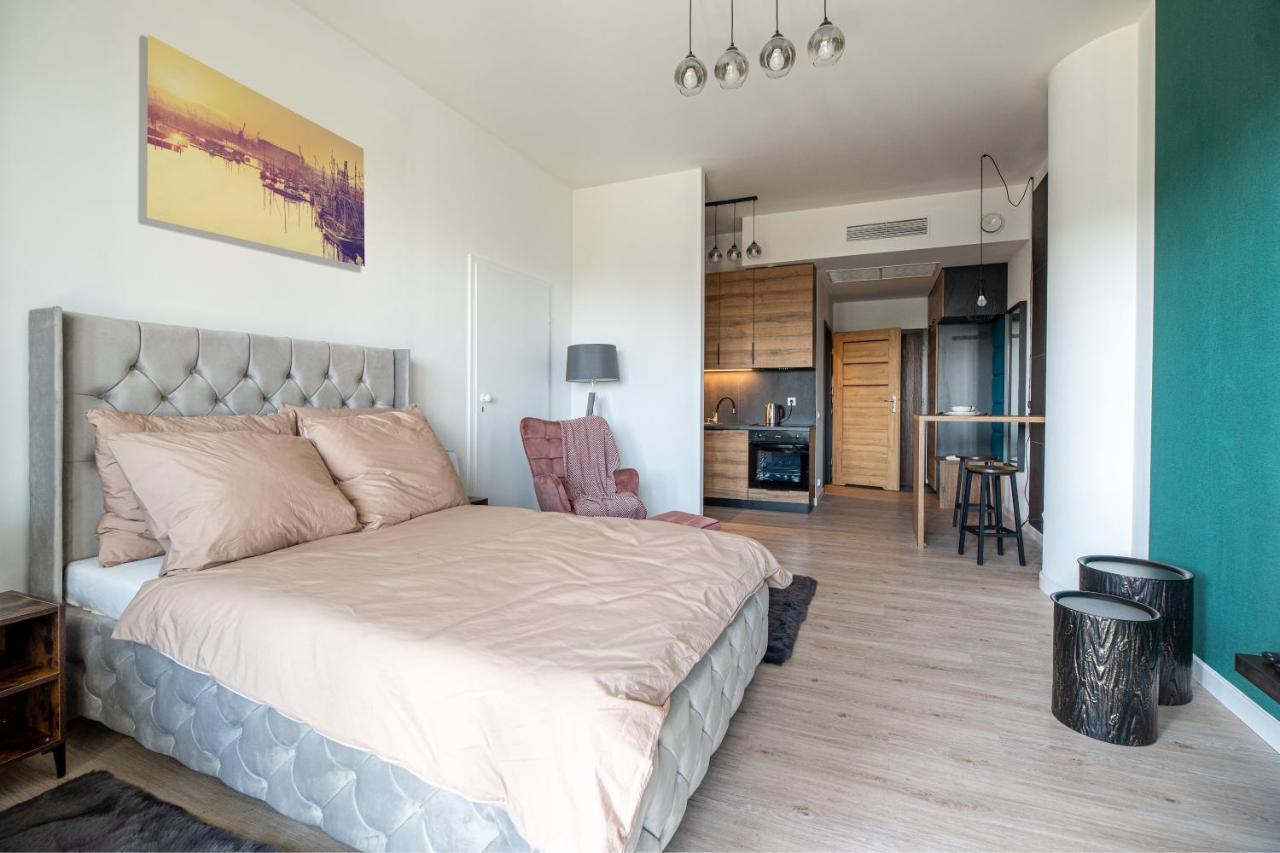 Hanza Tower Luxury Štetín Exteriér fotografie