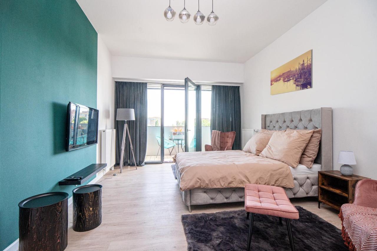 Hanza Tower Luxury Štetín Exteriér fotografie