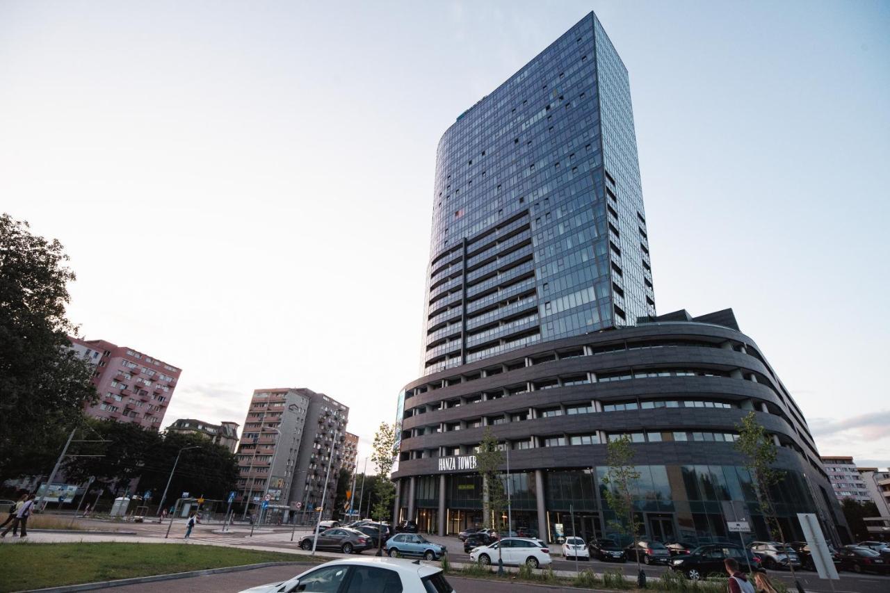 Hanza Tower Luxury Štetín Exteriér fotografie